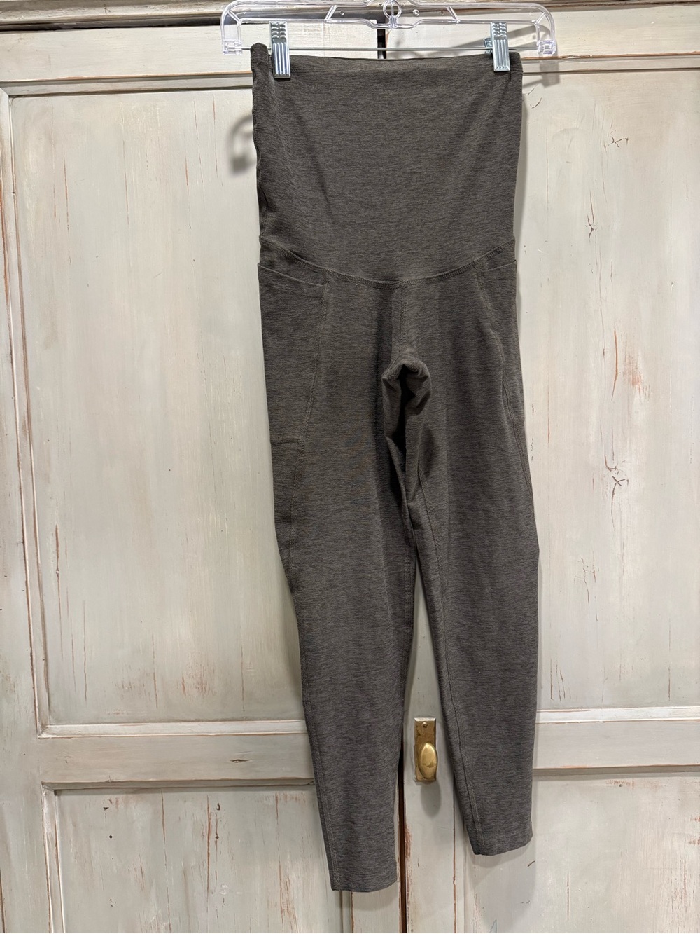 Beyond the Bump High-Waist Maternity Leggings - forest green
